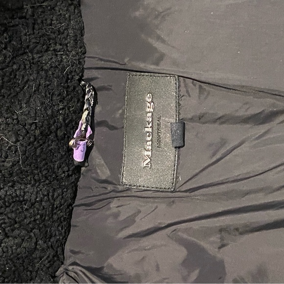 Mackage Parka women’s Lg - Picture 8 of 8